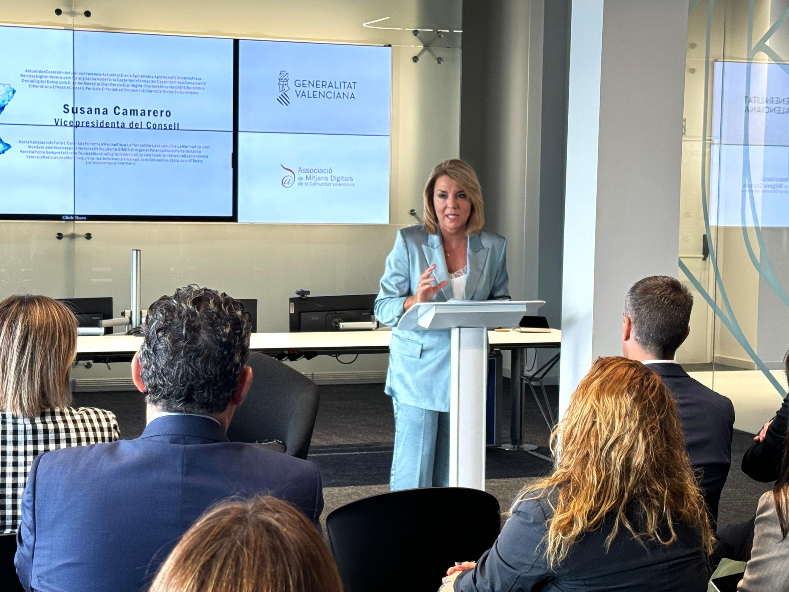 Susana Camarero jornada AMDComVal en Valencia