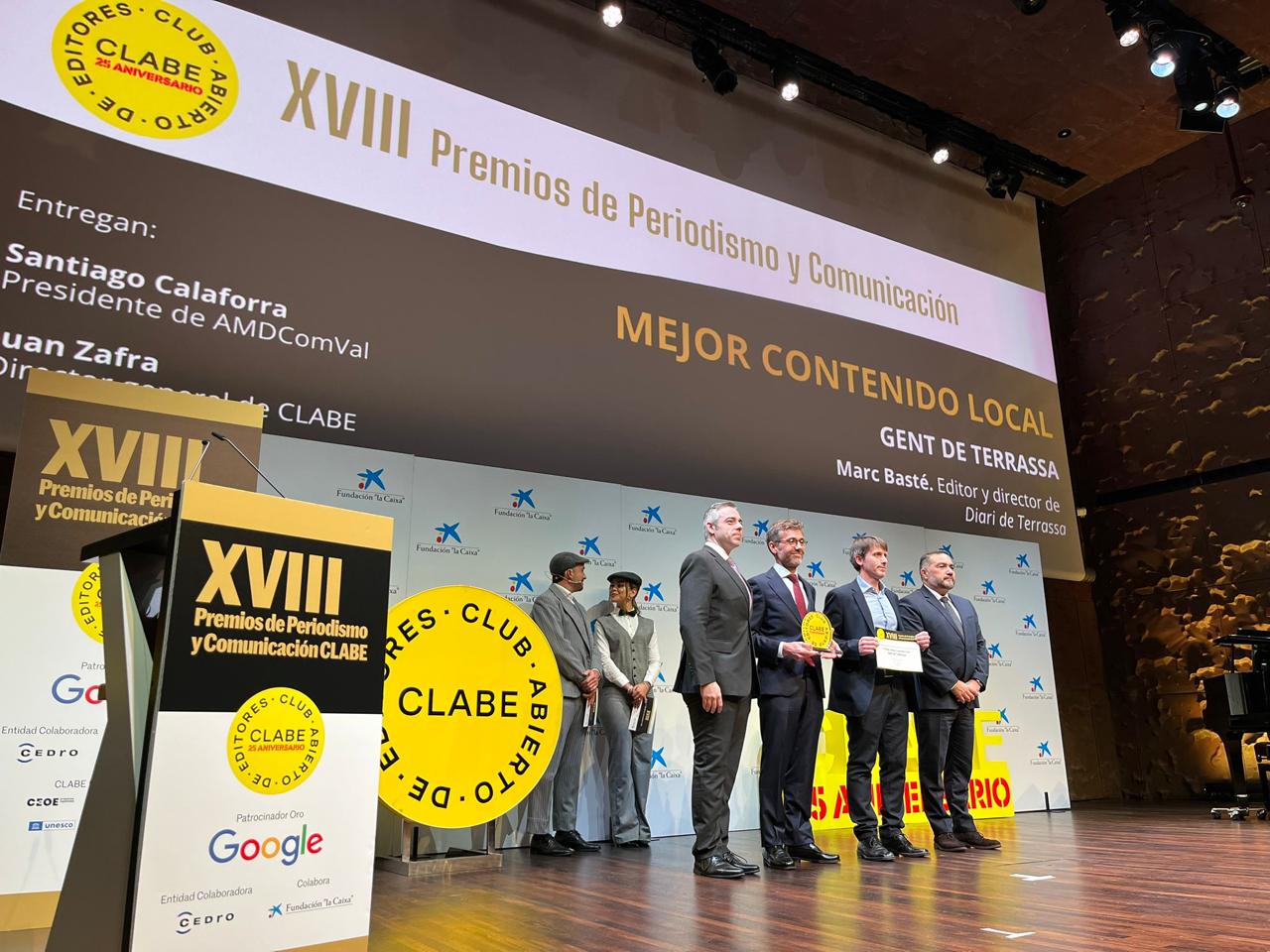AMDComVal refuerza la presencia de los medios valencianos en los XVIII Premios de Periodismo y Comunicación CLABE
